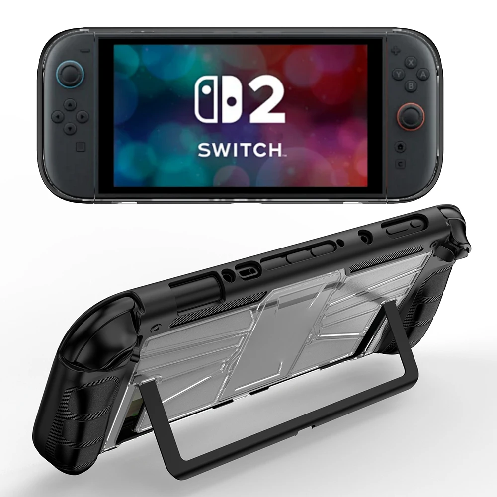 Protective Case for Nintendo Switch 2 2025 TPU+PC Portable Cover For Switch 2 Console With Stand Hole Game Accessories
Protective Case for Nintendo Switch 2 2025 TPU+PC Portable Cover For Switch 2 Console With Stand Hole Game Accessories