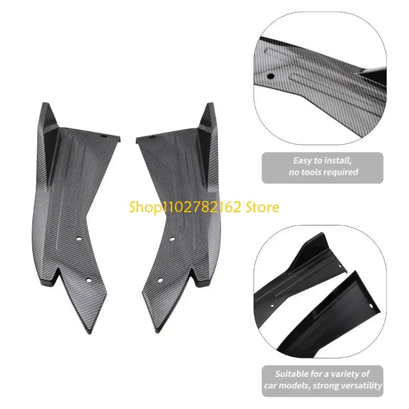 547B Diffuser Side Skirt Wrap Splitter Car Rear Bumper Spoiler Lip
547B Diffuser Side Skirt Wrap Splitter Car Rear Bumper Spoiler Lip