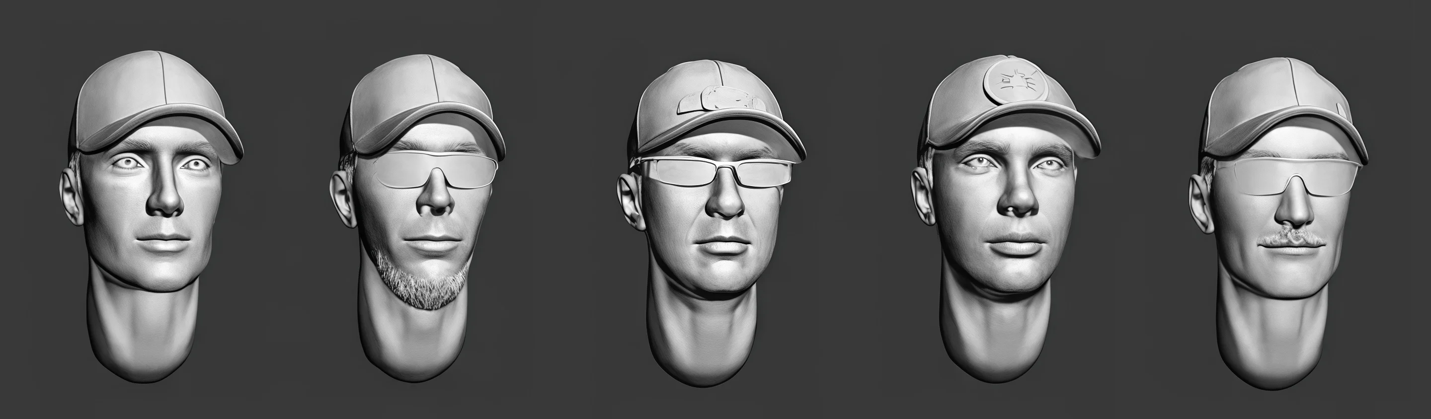 1:35 Resin Model Assembly Kit Character Head Model Replacement
1:35 Resin Model Assembly Kit Character Head Model Replacement