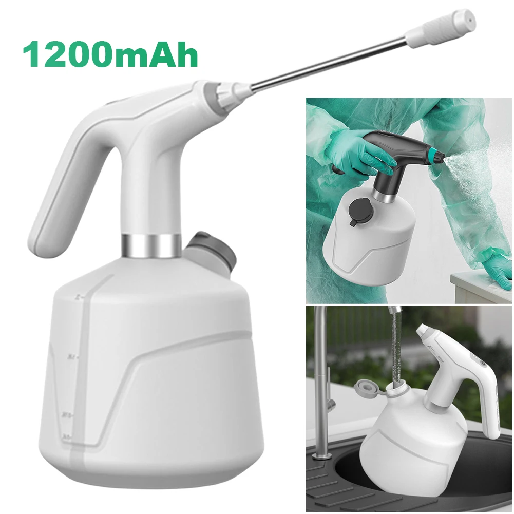 2L Agriculture Electric Sprayer Rechargeable Pesticide Garden Sprayer 360° Adjustable Nozzle Watering Spray Disinfection Sprayer
2L Agriculture Electric Sprayer Rechargeable Pesticide Garden Sprayer 360° Adjustable Nozzle Watering Spray Disinfection Sprayer