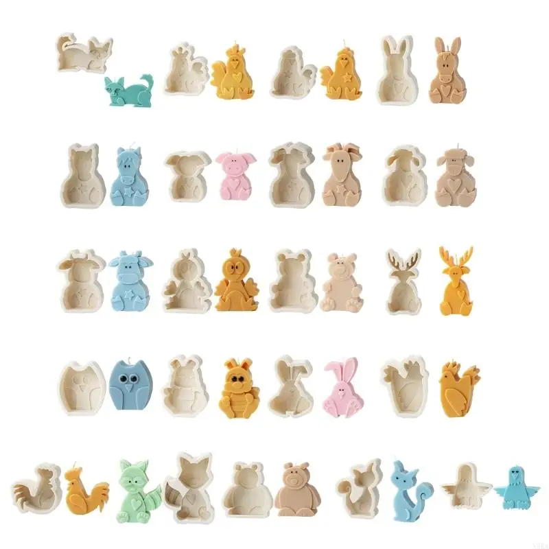 N5KA Cartoon Clay Mold Crafts Moulds Making Moulds Animal Figure Mold Suitable for Hand-Making Enthusiasts
N5KA Cartoon Clay Mold Crafts Moulds Making Moulds Animal Figure Mold Suitable for Hand-Making Enthusiasts