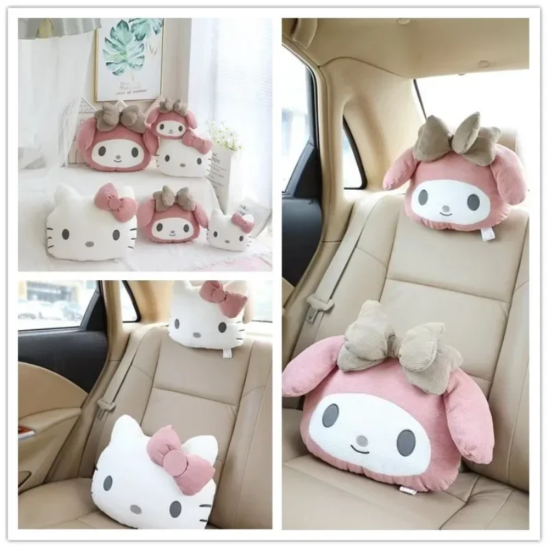 Sanrio Hello Kitty My Melody мультяшный автомобильный плюшевый подголовник Kawaii аксессуары для персонажей аниме украшение подушки детская игрушка в подарок
Sanrio Hello Kitty My Melody мультяшный автомобильный плюшевый подголовник Kawaii аксессуары для персонажей аниме украшение подушки детская игрушка в подарок