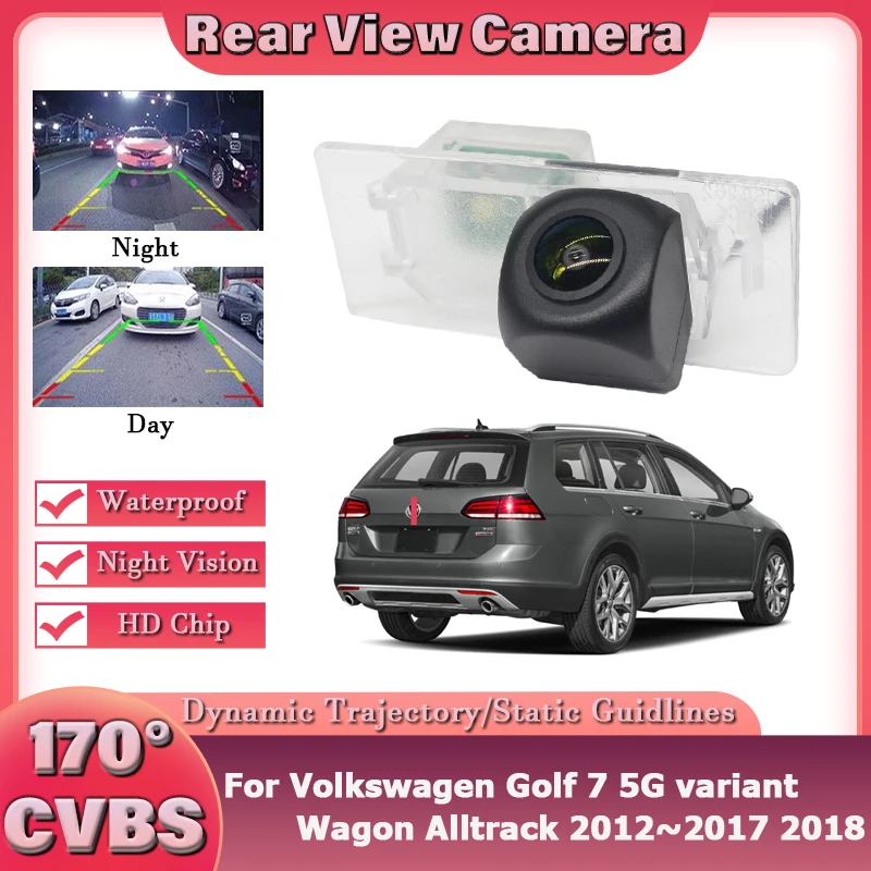 For Volkswagen Golf 7 5G variant Wagon Alltrack 2012~2018 AHD 1080P 170° FishEye Vehicle Rear View Backup Camera HD Night Vision
For Volkswagen Golf 7 5G variant Wagon Alltrack 2012~2018 AHD 1080P 170° FishEye Vehicle Rear View Backup Camera HD Night Vision