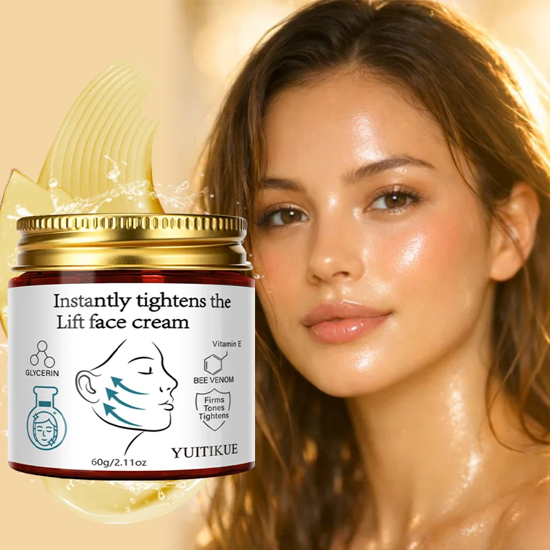 YUITIKUE 60g Instant Lifting Face Cream with Bee Venom & Vitamin E for Tightening And Firming Skin Care
YUITIKUE 60g Instant Lifting Face Cream with Bee Venom & Vitamin E for Tightening And Firming Skin Care