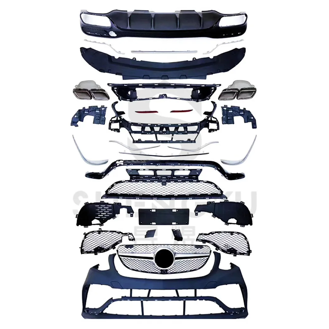 Car Bumpers for Benz W166 2015-2019 Change to GLE63 AMG Grille Rear Diffuser Exhaust Pipes Car Accessories
Car Bumpers for Benz W166 2015-2019 Change to GLE63 AMG Grille Rear Diffuser Exhaust Pipes Car Accessories