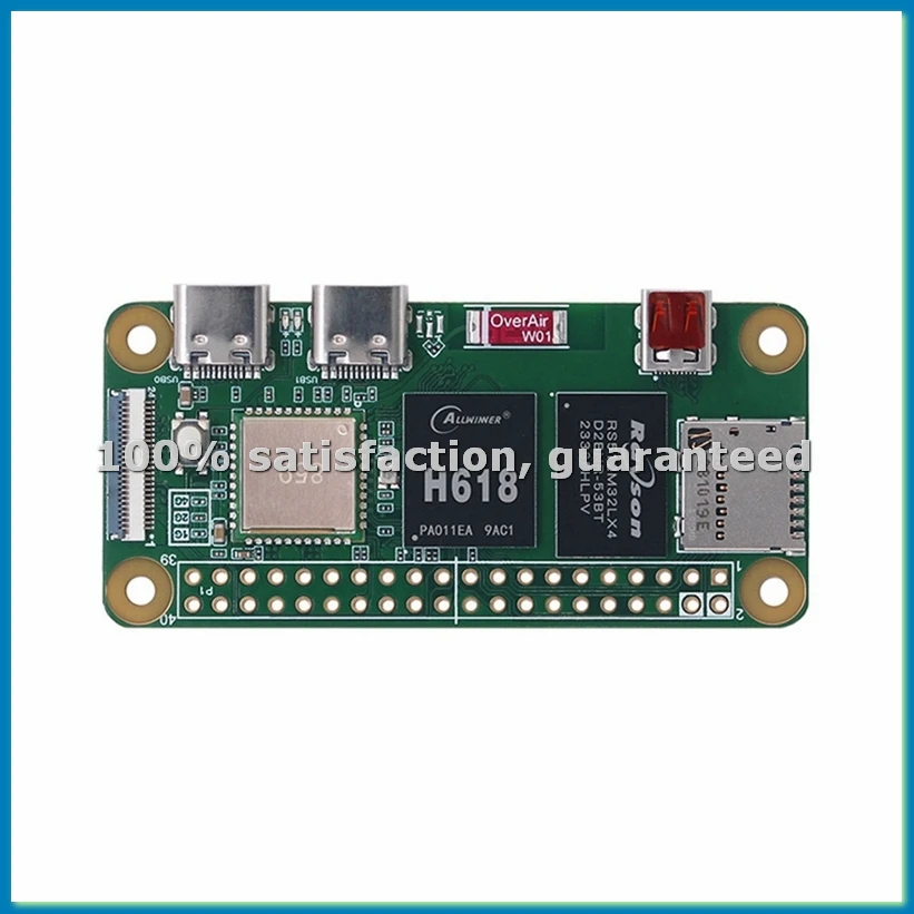 Плата для разработки WalnutPi ZeroW Allwinner H618 с поддержкой 2.4G/5G WiFi, Bluetooth 5.0, 4K, с антенной, 2G-A23U
Плата для разработки WalnutPi ZeroW Allwinner H618 с поддержкой 2.4G/5G WiFi, Bluetooth 5.0, 4K, с антенной, 2G-A23U