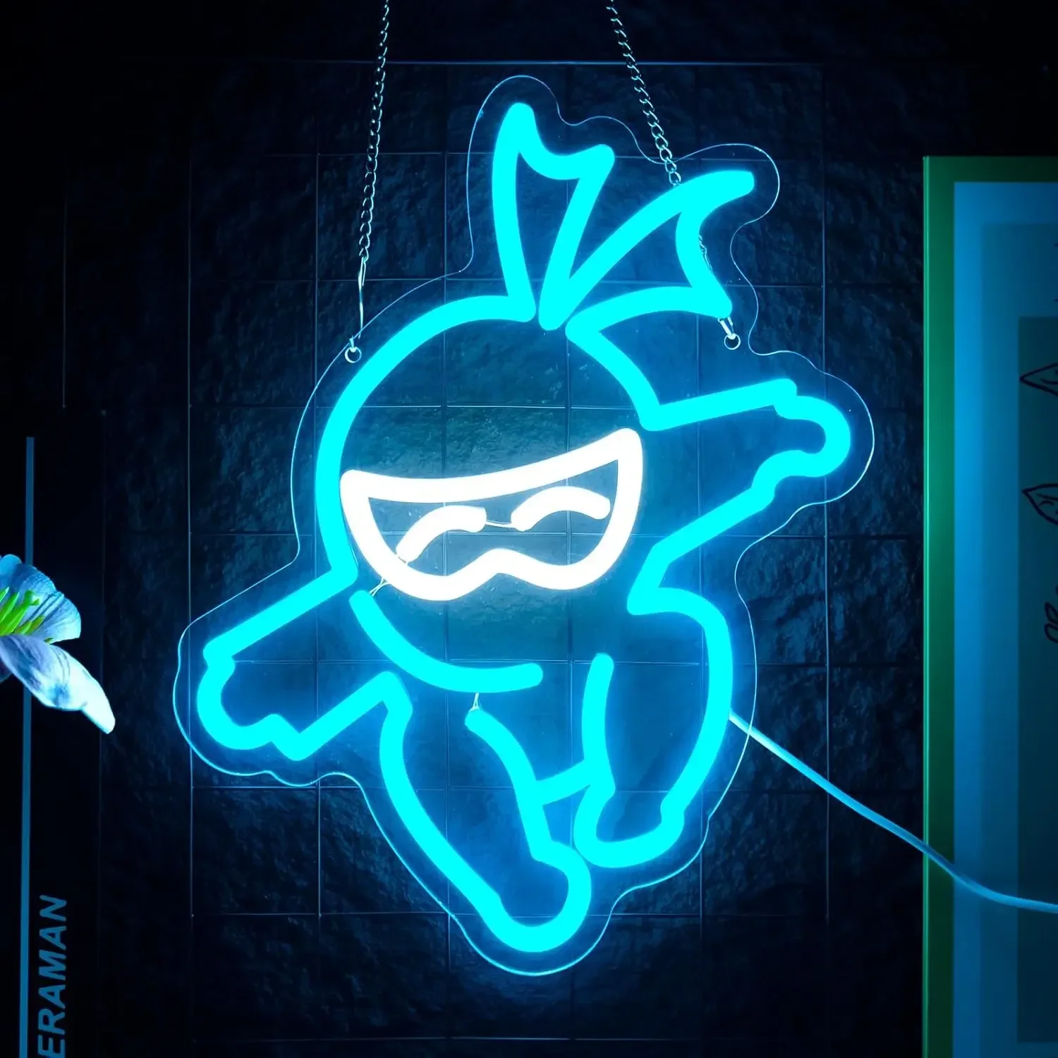 Ninja Neon Sign LED Neon Sign for Bedroom Living Room Office Coffee Shop Bar Game Room Club Party Wall Decor Kid Gift USB Power
Ninja Neon Sign LED Neon Sign for Bedroom Living Room Office Coffee Shop Bar Game Room Club Party Wall Decor Kid Gift USB Power