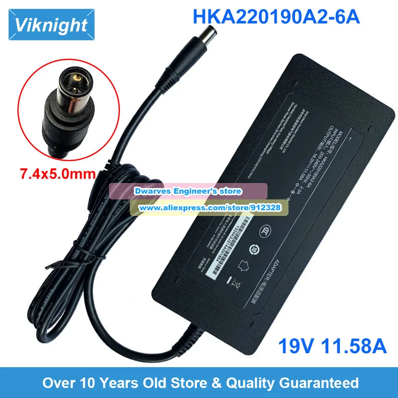 Зарядное устройство HKA220190A2-6A AC (19В, 11.58А, 220Вт, 180Вт) для ноутбуков Huntkey, разъемы 5.5*2.5/7.4*5.0мм
Зарядное устройство HKA220190A2-6A AC (19В, 11.58А, 220Вт, 180Вт) для ноутбуков Huntkey, разъемы 5.5*2.5/7.4*5.0мм