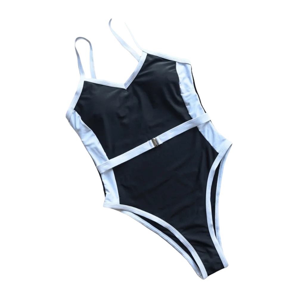 Leisure High Waist Women Swimsuit Patchwork Bodysuit Bikini Set Slim Fit Sleeveless Ladies' Swimwear Summer
Leisure High Waist Women Swimsuit Patchwork Bodysuit Bikini Set Slim Fit Sleeveless Ladies' Swimwear Summer