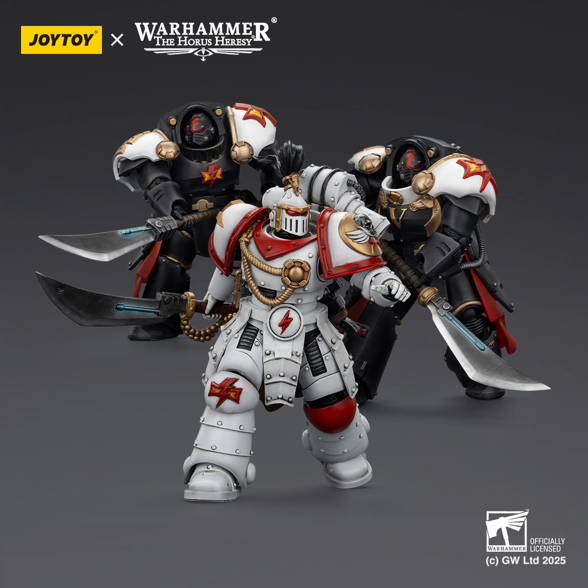 JOYTOY Warhammer The Horus Heresy 1/18 White Scars Legion Praetor Ebon Keshig Terminator with Glaive Action Figure Model Dolls
JOYTOY Warhammer The Horus Heresy 1/18 White Scars Legion Praetor Ebon Keshig Terminator with Glaive Action Figure Model Dolls