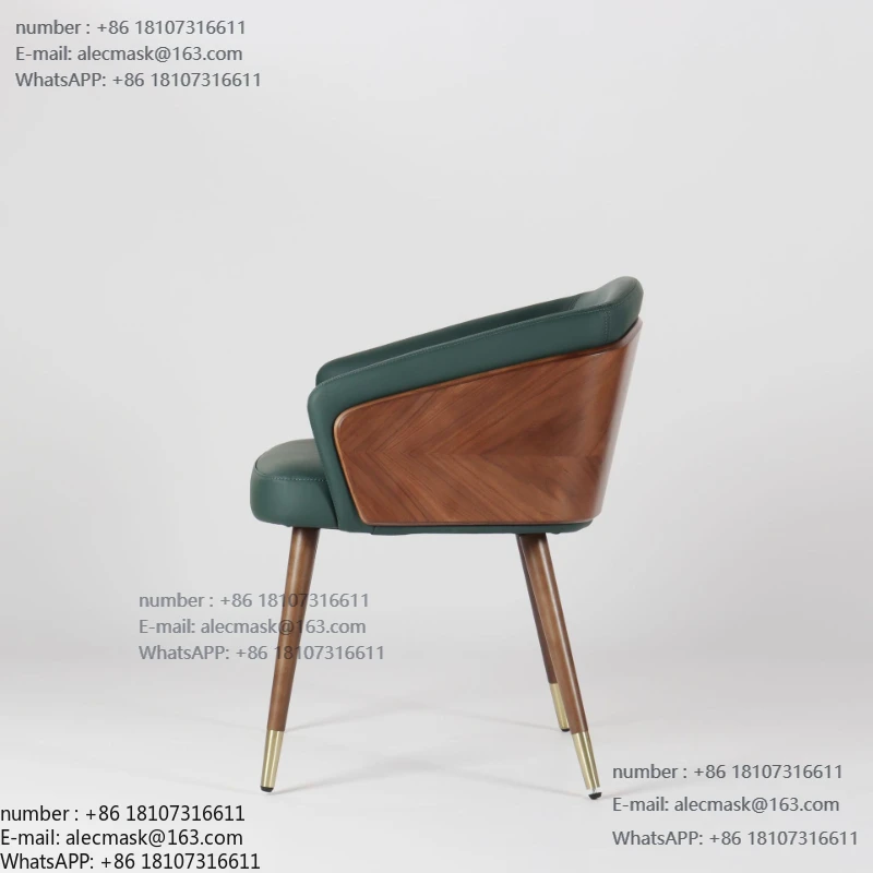 Dining chair simple creative home Nordic restaurant solid wood chair leather backrest stool
Dining chair simple creative home Nordic restaurant solid wood chair leather backrest stool
