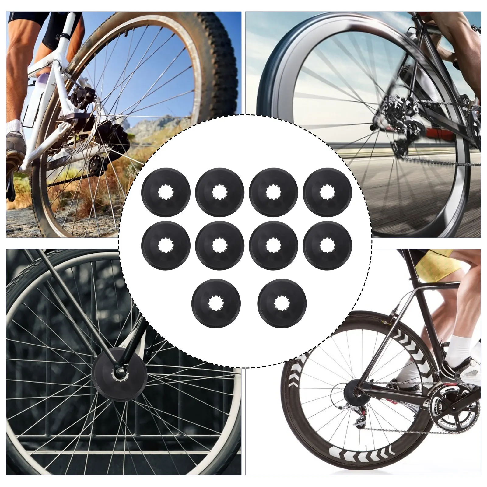 10pcs Bike Flywheel Protection Cover Durable Lightweight Chain Guard For Cycling Accessories Outdoor Riding Flywheel Guard
10pcs Bike Flywheel Protection Cover Durable Lightweight Chain Guard For Cycling Accessories Outdoor Riding Flywheel Guard