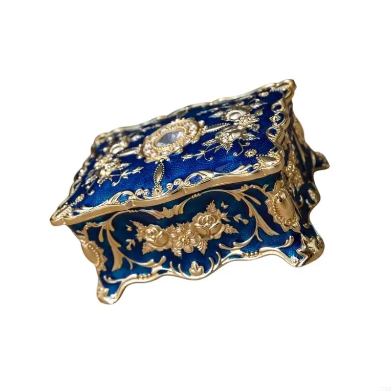 Retro Designs Metal Storage Box For Jewelry Gemstones Storage C71A
Retro Designs Metal Storage Box For Jewelry Gemstones Storage C71A
