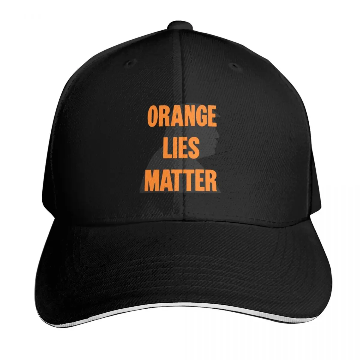 Orange Lies Matter Baseball Cap Bobble Hat Fishing cap tactical cap Gentleman Hat Men's Women's
Orange Lies Matter Baseball Cap Bobble Hat Fishing cap tactical cap Gentleman Hat Men's Women's