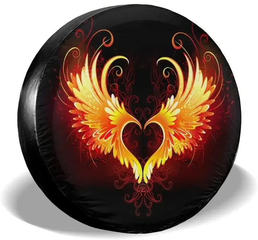 Запасные покрышки Delerain Angel Fire Heart для трейлера, грузовика, грузовика, много транспортных средств, колпачки для колес, защита от солнца, водонепроницаемая
Запасные покрышки Delerain Angel Fire Heart для трейлера, грузовика, грузовика, много транспортных средств, колпачки для колес, защита от солнца, водонепроницаемая