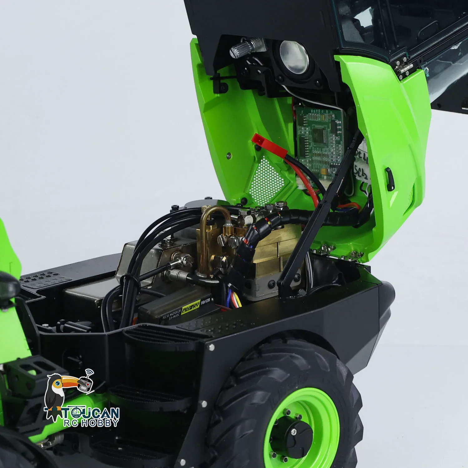 Metal 1/14 RTR LESU AT1050 Hydraulic RC Telescopic Arm Loader Forklift Truck Machine Light Sound Set Remote Control Vehicle Toys
Metal 1/14 RTR LESU AT1050 Hydraulic RC Telescopic Arm Loader Forklift Truck Machine Light Sound Set Remote Control Vehicle Toys