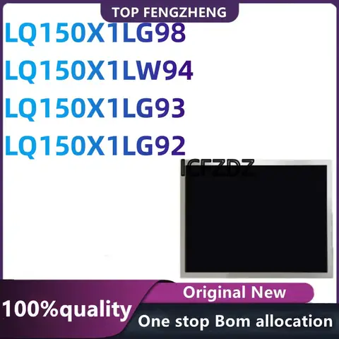 100%New original test LCD SCREEN LQ150X1LG98 LQ150X1LW94 LQ150X1LG93 LQ150X1LG92 15 inch Integrated Circuits