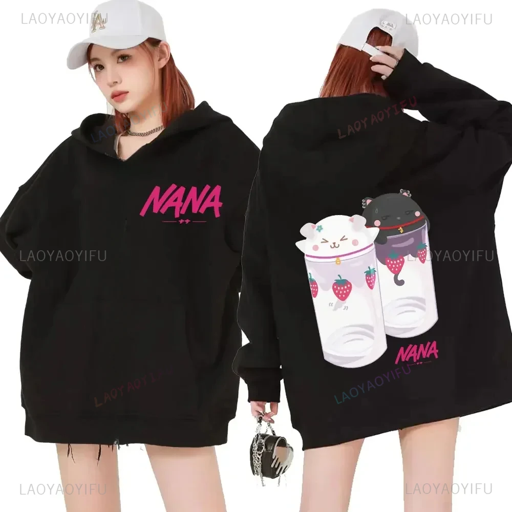 Nana Printed Hoodies for Men and Women Strawberries Cup Graphic Anime Clothing Harajuku Casual Style New Autumn Winter Hoodie
Nana Printed Hoodies for Men and Women Strawberries Cup Graphic Anime Clothing Harajuku Casual Style New Autumn Winter Hoodie