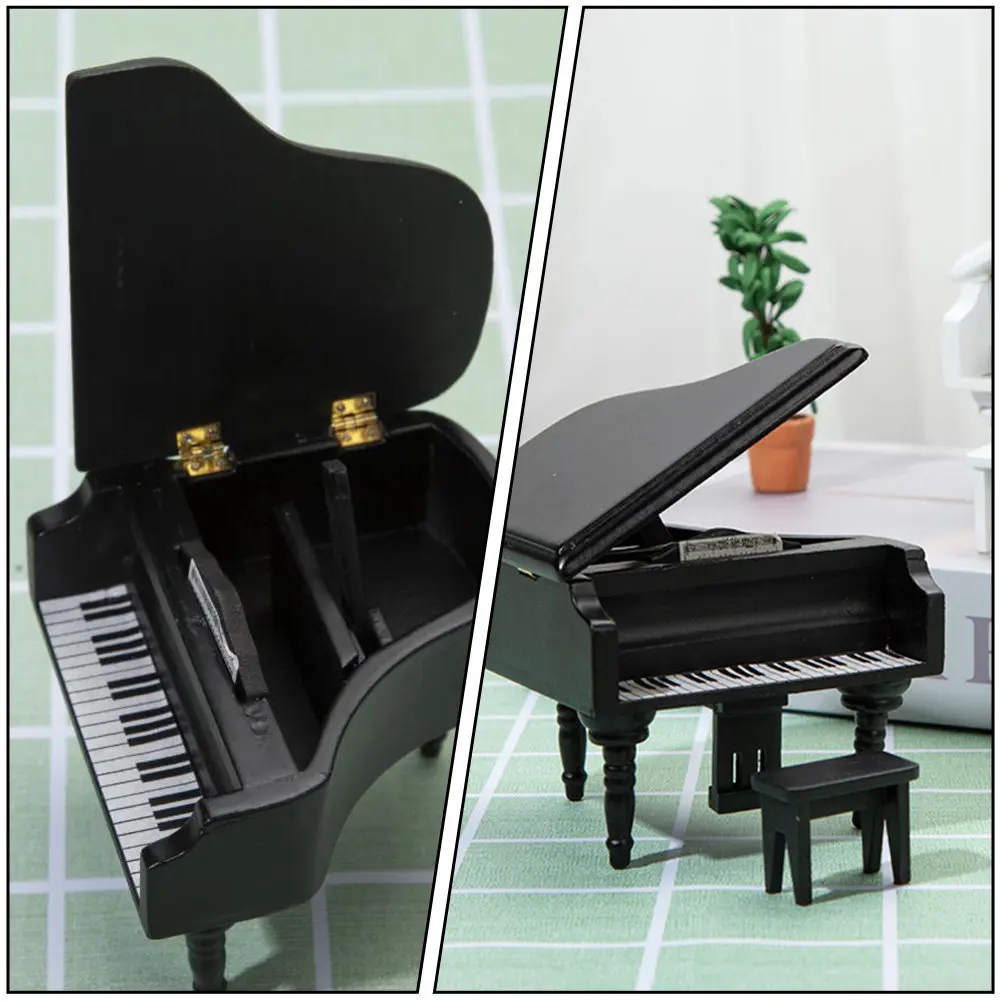 1Set Wooden Miniature Piano Small House Decor Mini Piano Adornment Home Layout Decoration Accessories House Decoration
1Set Wooden Miniature Piano Small House Decor Mini Piano Adornment Home Layout Decoration Accessories House Decoration