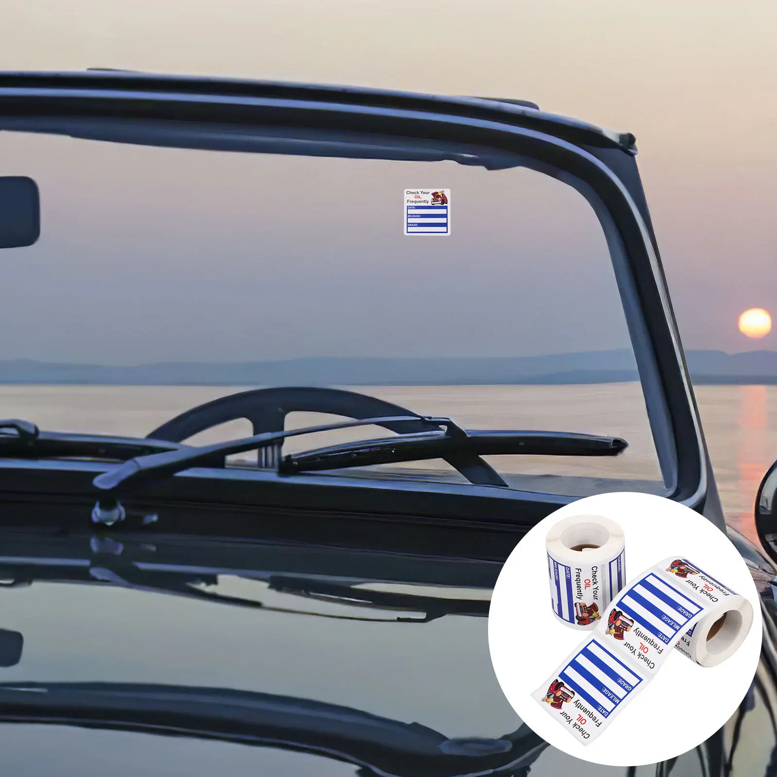 2 рулона наклеек для замены масла в автомобиле, этикетки-напоминания о обслуживании, прочные клейкие наклейки для отслеживания технического обслуживания транспортных средств
2 рулона наклеек для замены масла в автомобиле, этикетки-напоминания о обслуживании, прочные клейкие наклейки для отслеживания технического обслуживания транспортных средств