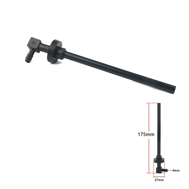 Black Fuel Pickup Assembly Replacement Pump Strong ABS Construction Lightweight Assembly Direct Replacement For Ariens Ikon 60
Black Fuel Pickup Assembly Replacement Pump Strong ABS Construction Lightweight Assembly Direct Replacement For Ariens Ikon 60