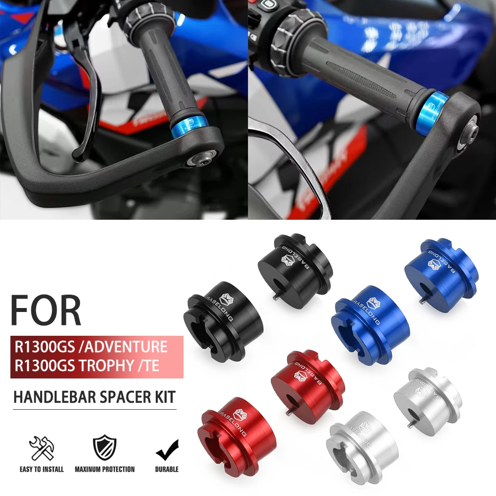 2023 2024 2025 Motorcycle CNC Handlebar Spacer Kit FOR BMW R1300 GS R 1300 GS Adventure R 1300GS Trophy R1300GS TE Accessories
2023 2024 2025 Motorcycle CNC Handlebar Spacer Kit FOR BMW R1300 GS R 1300 GS Adventure R 1300GS Trophy R1300GS TE Accessories