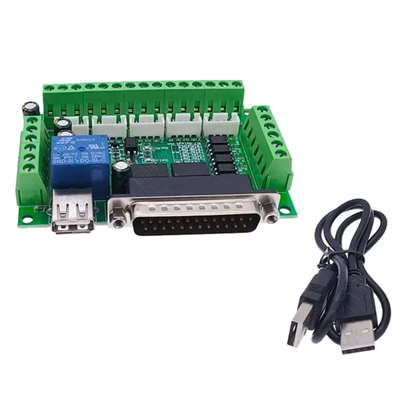 AT53 Driver Board for Engraving Machine 5 CNC Breakout Board with Optical Coupler for Stepper Motor Drive
AT53 Driver Board for Engraving Machine 5 CNC Breakout Board with Optical Coupler for Stepper Motor Drive