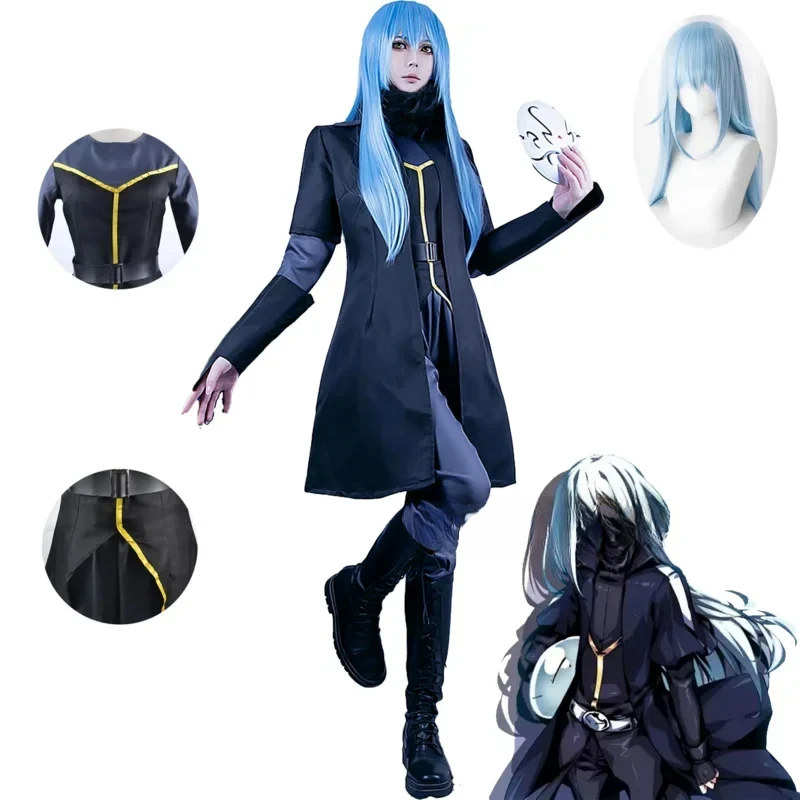 Coslan Anime Cosplay That Time I Got Reincarnated as a Slime Cos Costume Outfit Rimuru Tempest Halloween Clothing Men 2025 
Coslan Anime Cosplay That Time I Got Reincarnated as a Slime Cos Costume Outfit Rimuru Tempest Halloween Clothing Men 2025