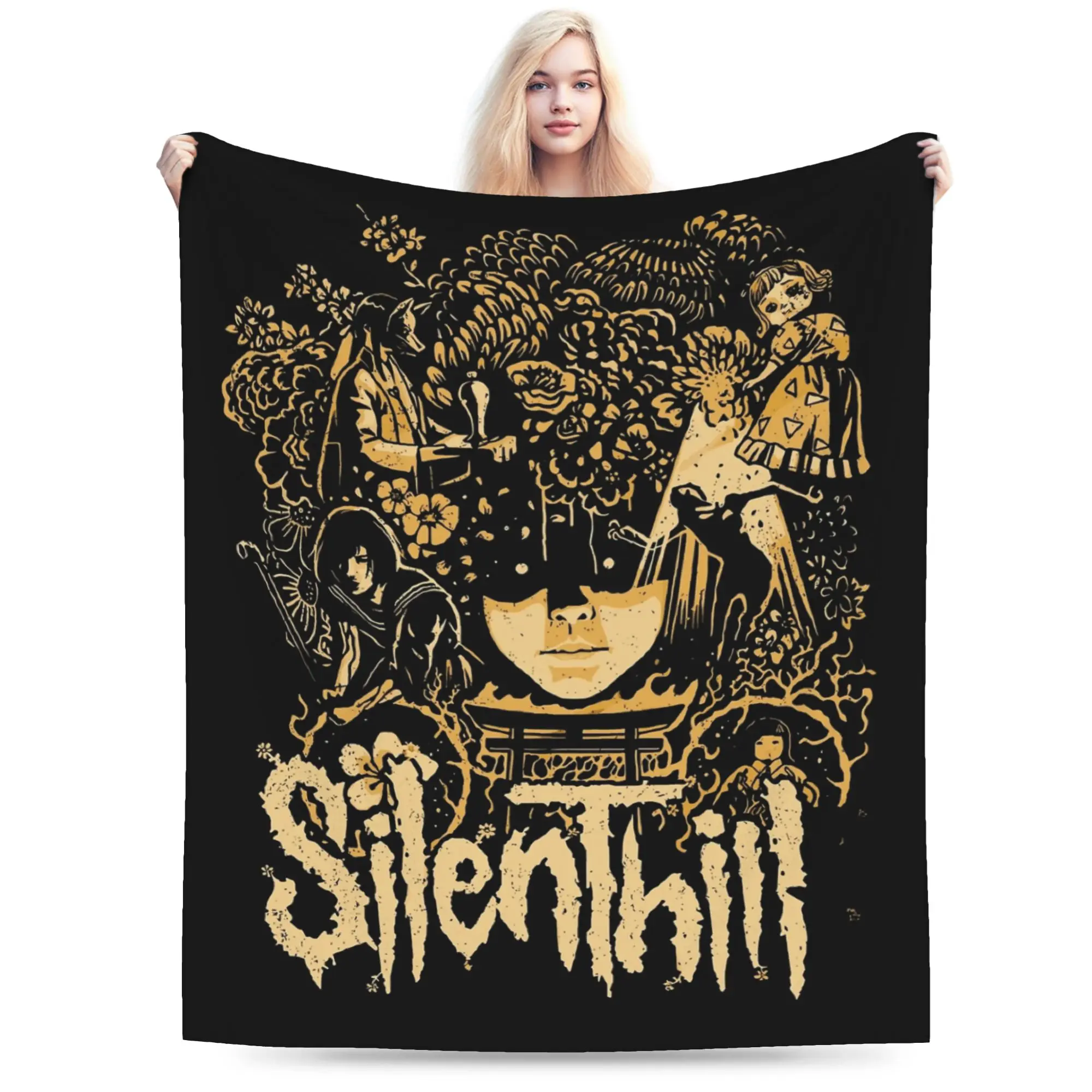 Horror Game Silent Hill F Blanket Velvet Autumn/Winter Hinako Shimizu Multi-function Soft Throw Blankets for Bed Couch Rug Piece
Horror Game Silent Hill F Blanket Velvet Autumn/Winter Hinako Shimizu Multi-function Soft Throw Blankets for Bed Couch Rug Piece