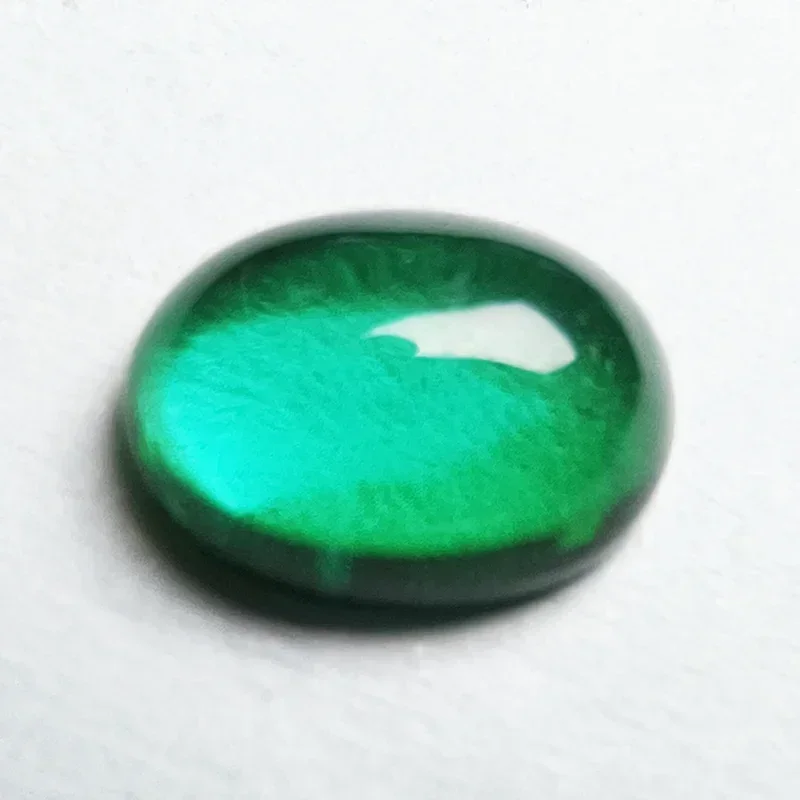 Lab Grown Zambian Emerald Oval Shape Smooth Surface Hydrothermal with Cracks Inclusions Inside Selectable AGL Certificate
Lab Grown Zambian Emerald Oval Shape Smooth Surface Hydrothermal with Cracks Inclusions Inside Selectable AGL Certificate