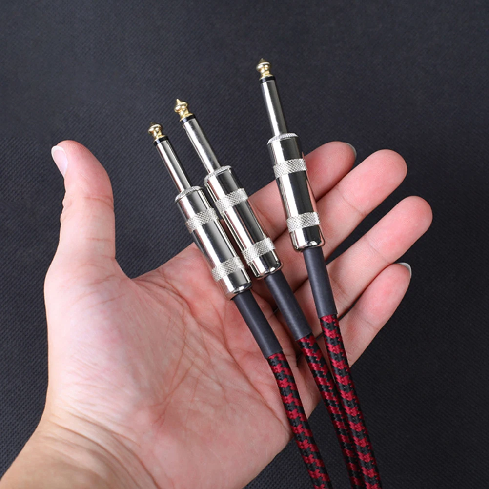 Noise Reduction Audio Cable Wire Guitar Cord Electric Acoustic Portable Professional Music
Noise Reduction Audio Cable Wire Guitar Cord Electric Acoustic Portable Professional Music