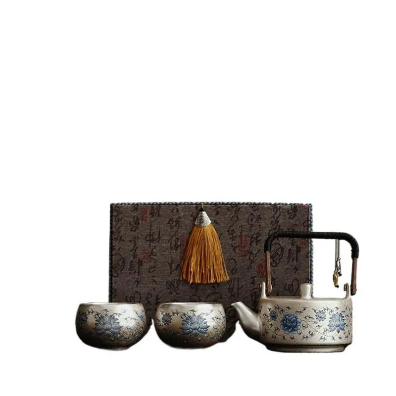 Teapot teacup, one pot and two cups of kung fu tea set, for elders and teachers
Teapot teacup, one pot and two cups of kung fu tea set, for elders and teachers