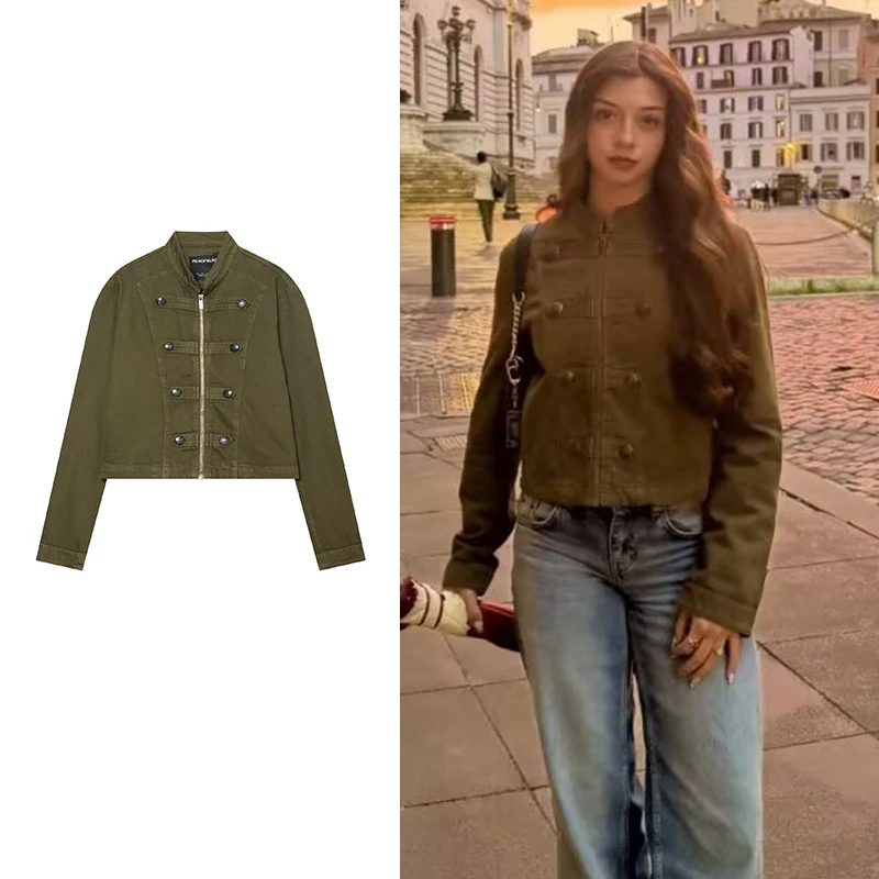 Women's Denim Jackets Autumn 2026 New Fashion Slim Short Warm Women's Jackets Autumn Chic Youth Street Travel Holiday Youth Coat
Women's Denim Jackets Autumn 2026 New Fashion Slim Short Warm Women's Jackets Autumn Chic Youth Street Travel Holiday Youth Coat