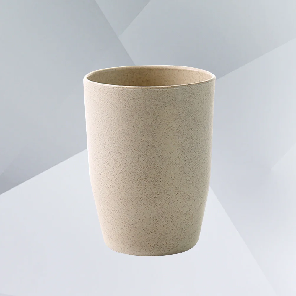 Bathroom Tooth Cup Wheat Stem Simple Round Mounthwash Mug for Children Adults (Northern Europe Beige)
Bathroom Tooth Cup Wheat Stem Simple Round Mounthwash Mug for Children Adults (Northern Europe Beige)