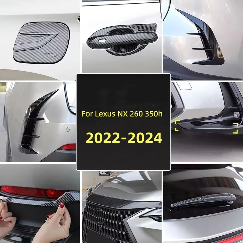 Car Styling Fit For Lexus NX 260 350h 2022 -2024 Accessories Front Rear Fog Lights Lamps Eyelid Eyebrow Decoration Cover Trim
Car Styling Fit For Lexus NX 260 350h 2022 -2024 Accessories Front Rear Fog Lights Lamps Eyelid Eyebrow Decoration Cover Trim