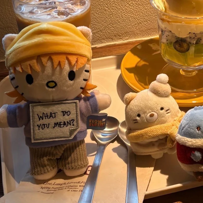 10CM Justin baby Hello Kitty singer Plush toy keychain pop singer hip-hop style Fashion KT creative Key Ring Bag Charm fans Gift
10CM Justin baby Hello Kitty singer Plush toy keychain pop singer hip-hop style Fashion KT creative Key Ring Bag Charm fans Gift