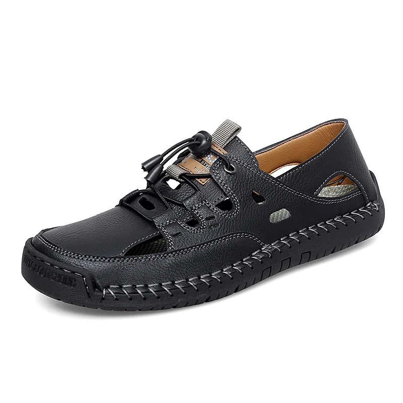 Openwork Breathable Men Casual Shoes Handmade Flat Mocasines Footwear Plus Size 38-48 Split Leather Men Loafers
Openwork Breathable Men Casual Shoes Handmade Flat Mocasines Footwear Plus Size 38-48 Split Leather Men Loafers