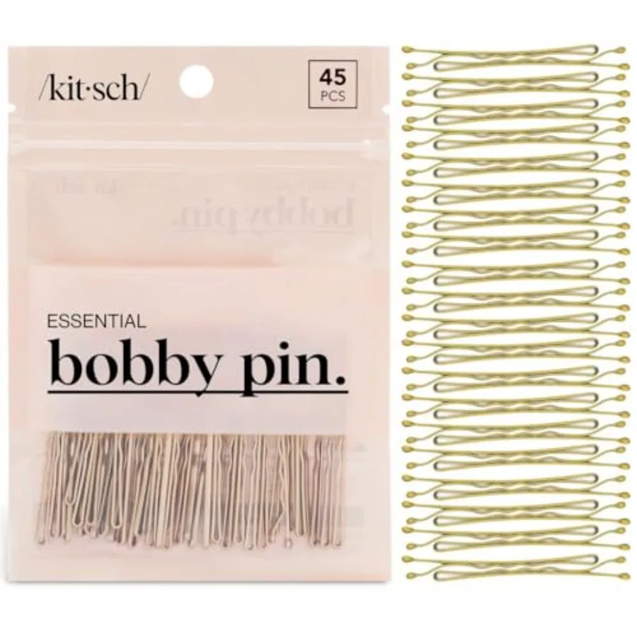 Kitsch Bobby Pins - 1.87 Inch Ideal for, Thick and Thin Hair Hair Styling Accessories for,Girls and Women Stylish and Secure Ha
Kitsch Bobby Pins - 1.87 Inch Ideal for, Thick and Thin Hair Hair Styling Accessories for,Girls and Women Stylish and Secure Ha