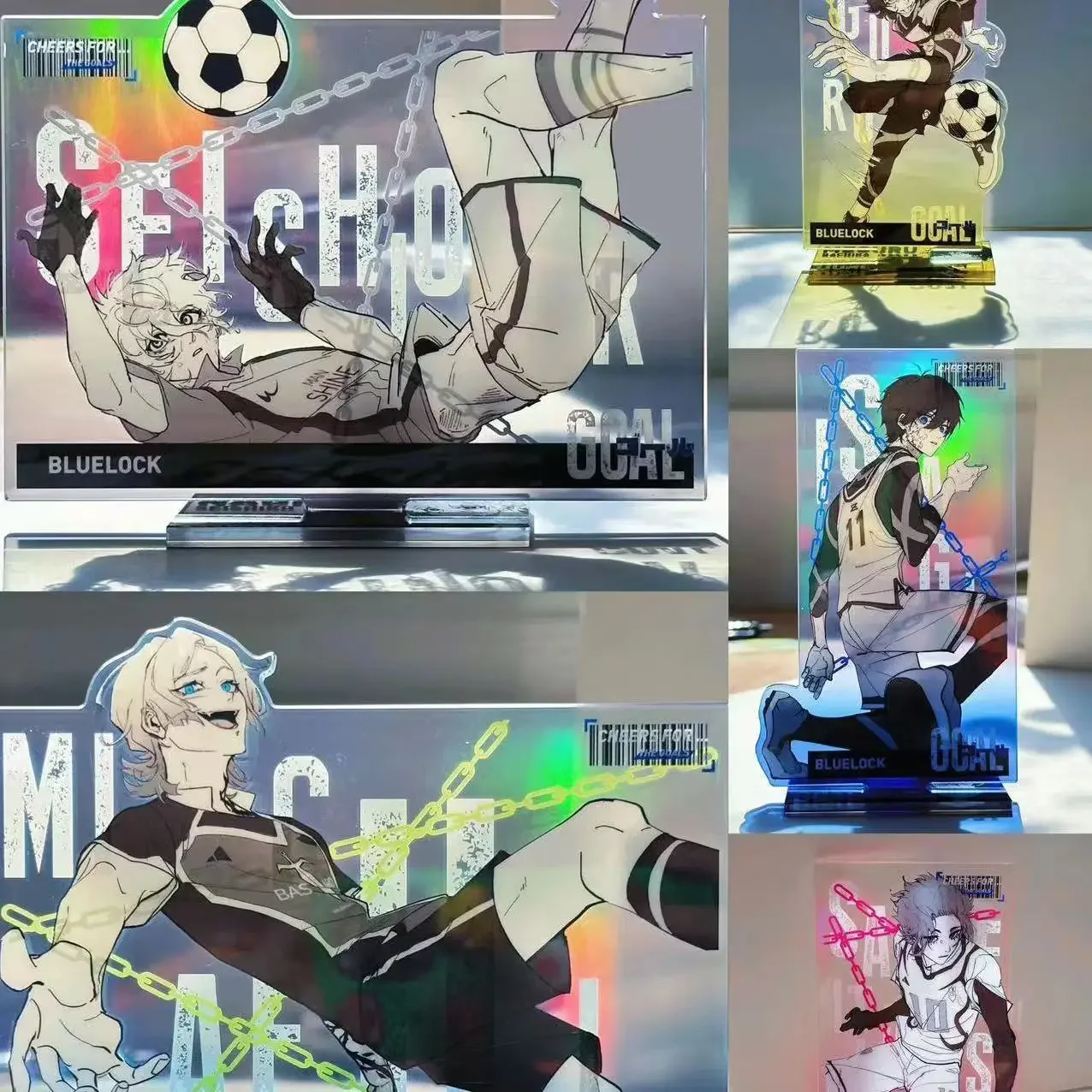 Anime BLUE LOCK Isagi Yoichi Nagi Seishiro Chigiri Hyoma Bachira Meguru MICHAEL KAISER Cosplay Acrylic Standing Sign Xmas Gift
Anime BLUE LOCK Isagi Yoichi Nagi Seishiro Chigiri Hyoma Bachira Meguru MICHAEL KAISER Cosplay Acrylic Standing Sign Xmas Gift
