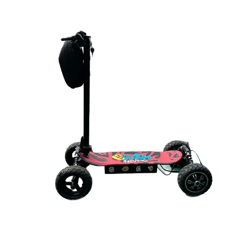 Four-wheeled electric scooter, scooter, leisure and entertainment, dog walking trend
Four-wheeled electric scooter, scooter, leisure and entertainment, dog walking trend