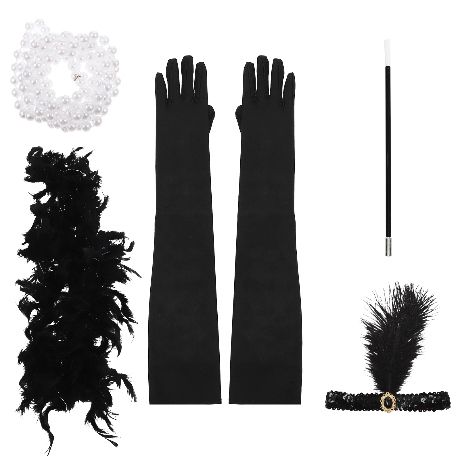 1Pc Black Sequin Headband Gloves Women Vintage Hair Accessories Halloween Costume 1920s Party Retro Style Suits Flapper
1Pc Black Sequin Headband Gloves Women Vintage Hair Accessories Halloween Costume 1920s Party Retro Style Suits Flapper