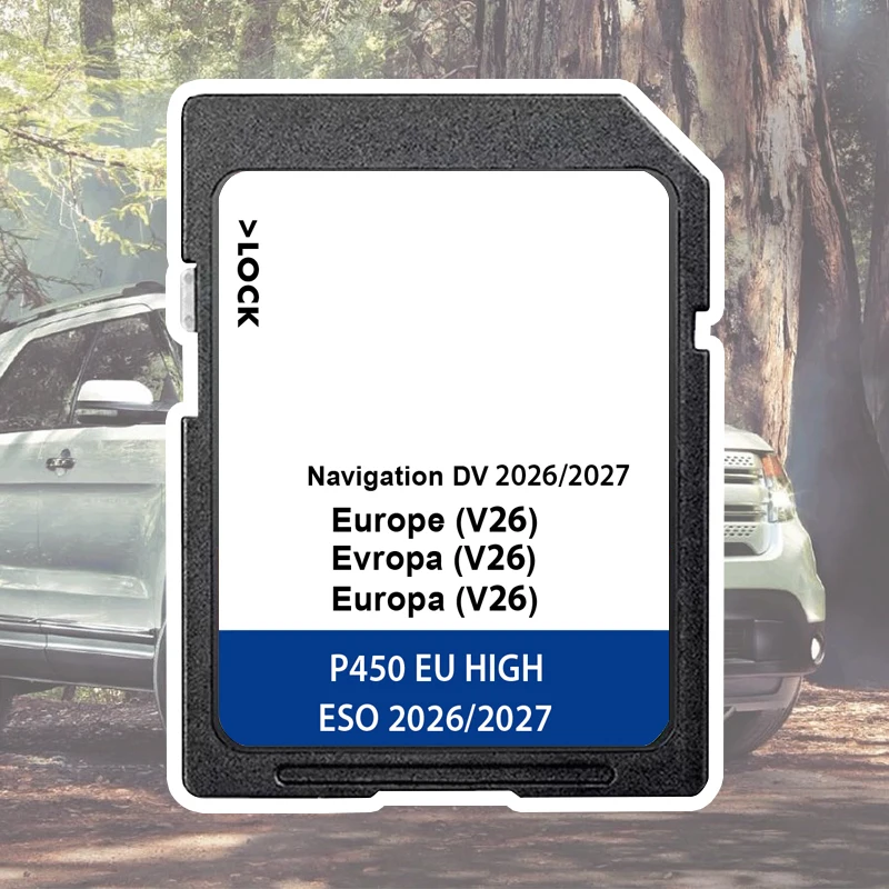 UK Europe Map Update Sat Nav SD Card 2026-2027 for VW Passat Touran Tiguan DV V26 Media Discover Pro Navigation Memory Card 64GB
UK Europe Map Update Sat Nav SD Card 2026-2027 for VW Passat Touran Tiguan DV V26 Media Discover Pro Navigation Memory Card 64GB