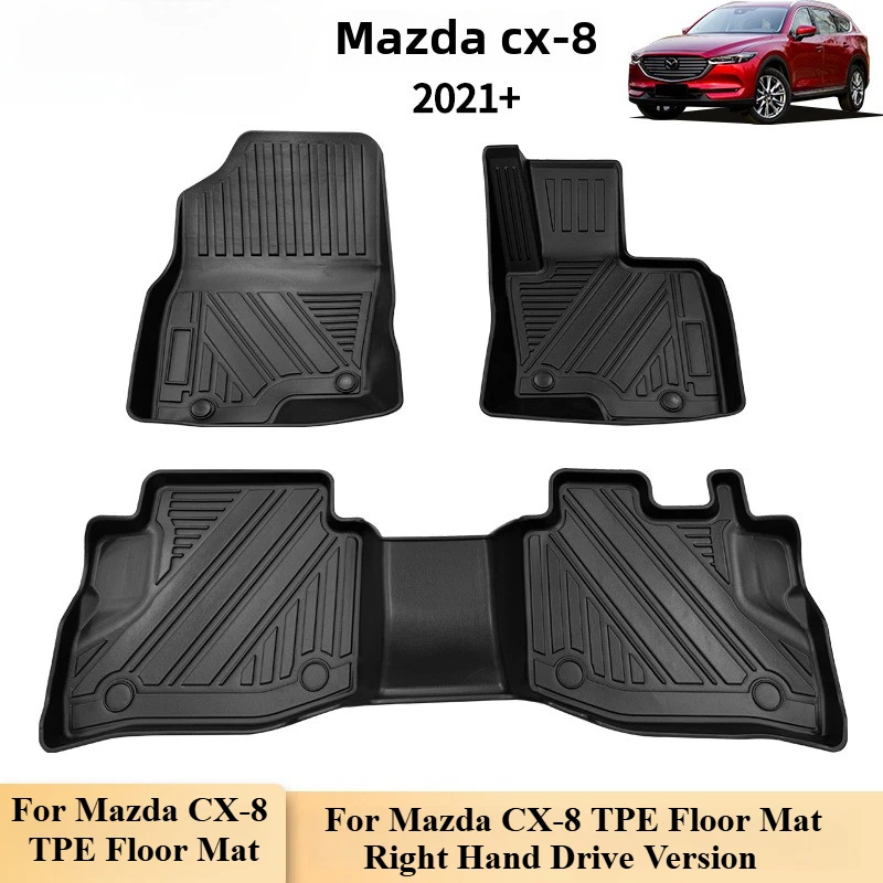 TPE Floor Mat IFor Mazda MAZDA CX-8 Right Hand Drive Car TPE Floor Mat Wear-resistant Waterproof Floor Mat Accessories
TPE Floor Mat IFor Mazda MAZDA CX-8 Right Hand Drive Car TPE Floor Mat Wear-resistant Waterproof Floor Mat Accessories