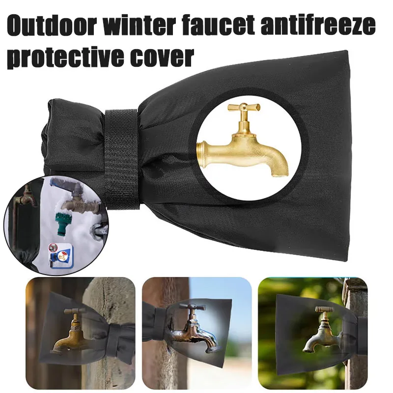 1 Piece Outdoor Faucet Cover for Winter Freeze Protection Waterproof Insulated Sleeve Bag Prevents Cracking and Frost Damage
1 Piece Outdoor Faucet Cover for Winter Freeze Protection Waterproof Insulated Sleeve Bag Prevents Cracking and Frost Damage