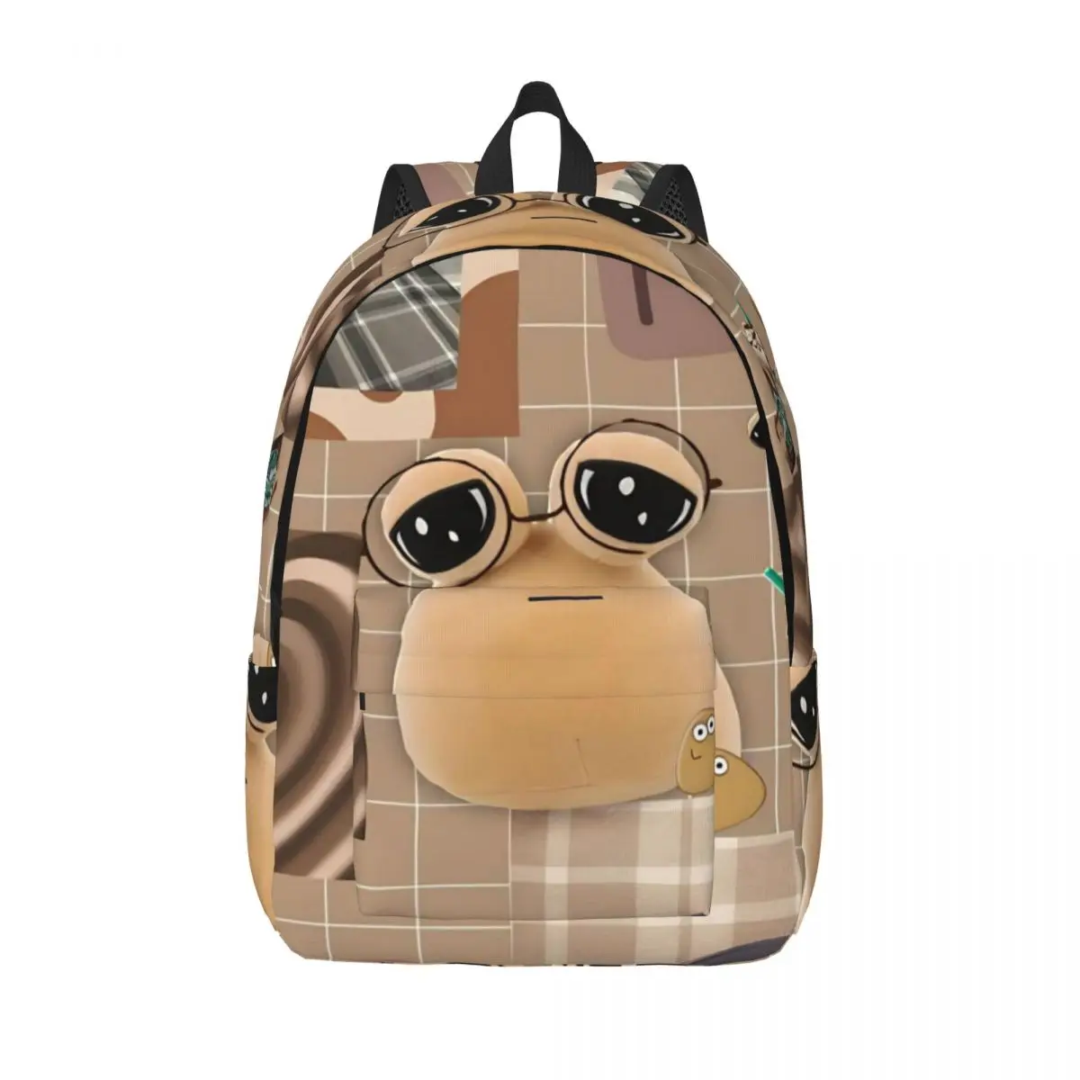 My Pet Alien Pou Backpack for Kindergarten Primary School Student Game Cartoon Book Bags Boy Girl Kids Canvas Daypack Gift
My Pet Alien Pou Backpack for Kindergarten Primary School Student Game Cartoon Book Bags Boy Girl Kids Canvas Daypack Gift
