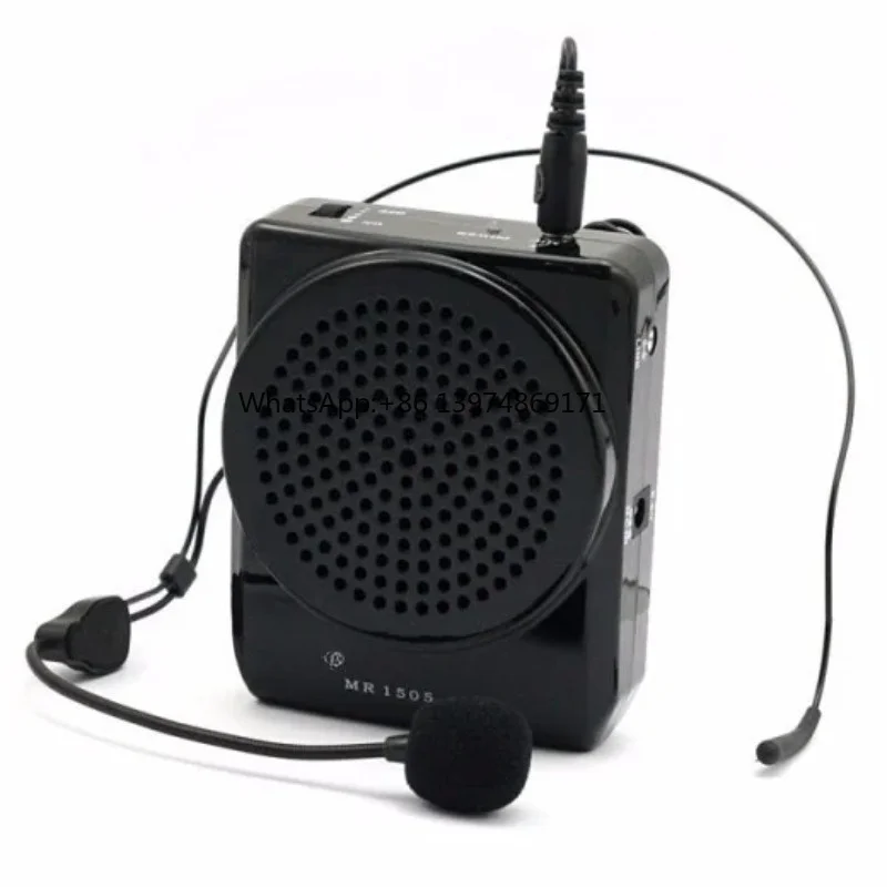 12W Aker MR1505 Waistband Portable Loud Voice Booster Amplifier Speaker for MP3
12W Aker MR1505 Waistband Portable Loud Voice Booster Amplifier Speaker for MP3