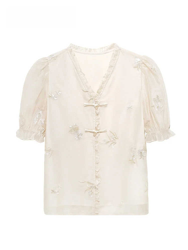 plus Size Women's Short Sleeve Shirt Summer New Chinese Style Slimming Ageless Versatile Top Cara CLUB Big Size Short Sleeve ...
plus Size Women's Short Sleeve Shirt Summer New Chinese Style Slimming Ageless Versatile Top Cara CLUB Big Size Short Sleeve ...