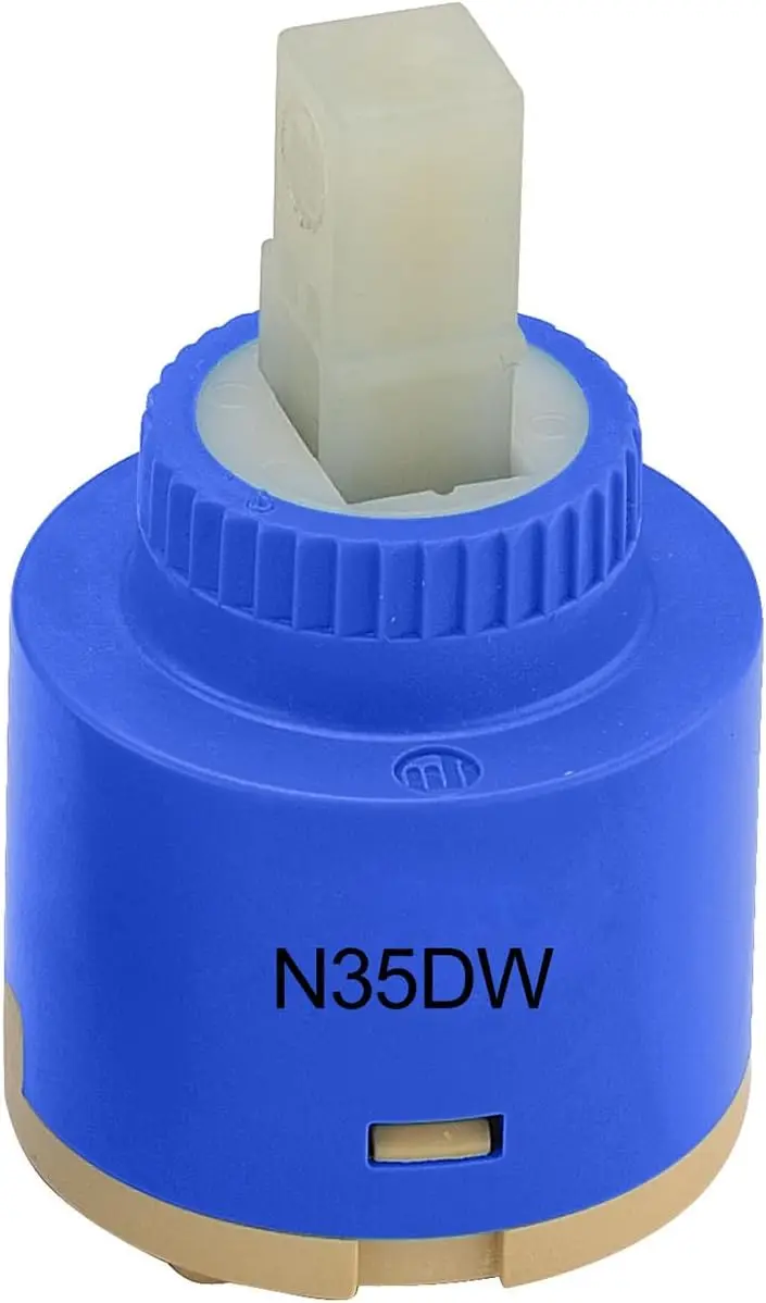 35mm Ceramic Disc Cartridge Replacement for Single Handle Faucets, CUPC/NSF/IAPMO Certified
35mm Ceramic Disc Cartridge Replacement for Single Handle Faucets, CUPC/NSF/IAPMO Certified