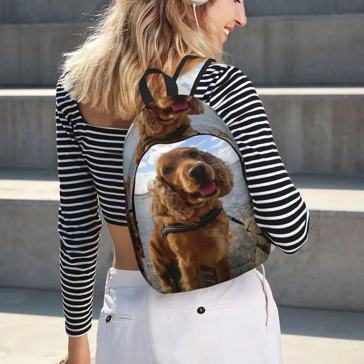 Funny Cool Cocker Spaniel Dog Animal Student Backpack School Bag Hiking Travel Daypack for Men Women Bookbag Shoulder Bags
Funny Cool Cocker Spaniel Dog Animal Student Backpack School Bag Hiking Travel Daypack for Men Women Bookbag Shoulder Bags