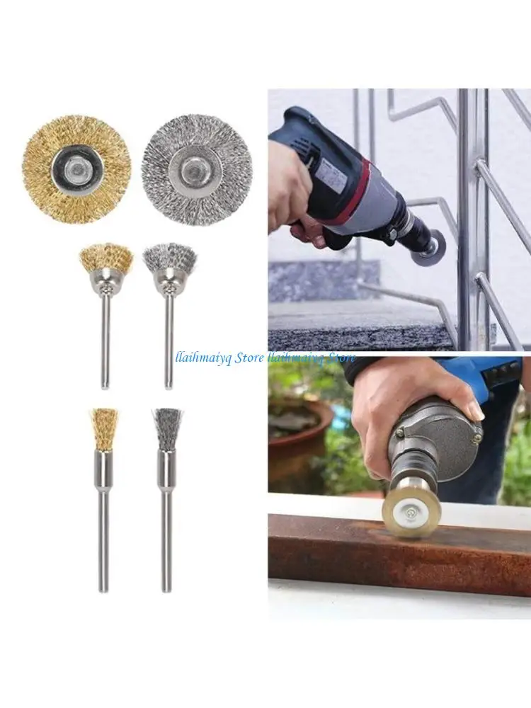 573B 36 Pcs Polishing Set Mini Cleaning Wire Brushes for Dremel Rotary Tools Buffing
573B 36 Pcs Polishing Set Mini Cleaning Wire Brushes for Dremel Rotary Tools Buffing